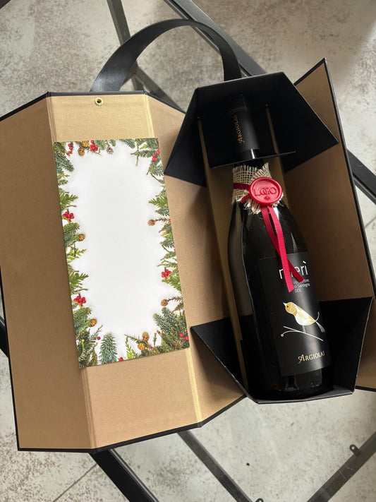 Butelka Wina z Życzeniami