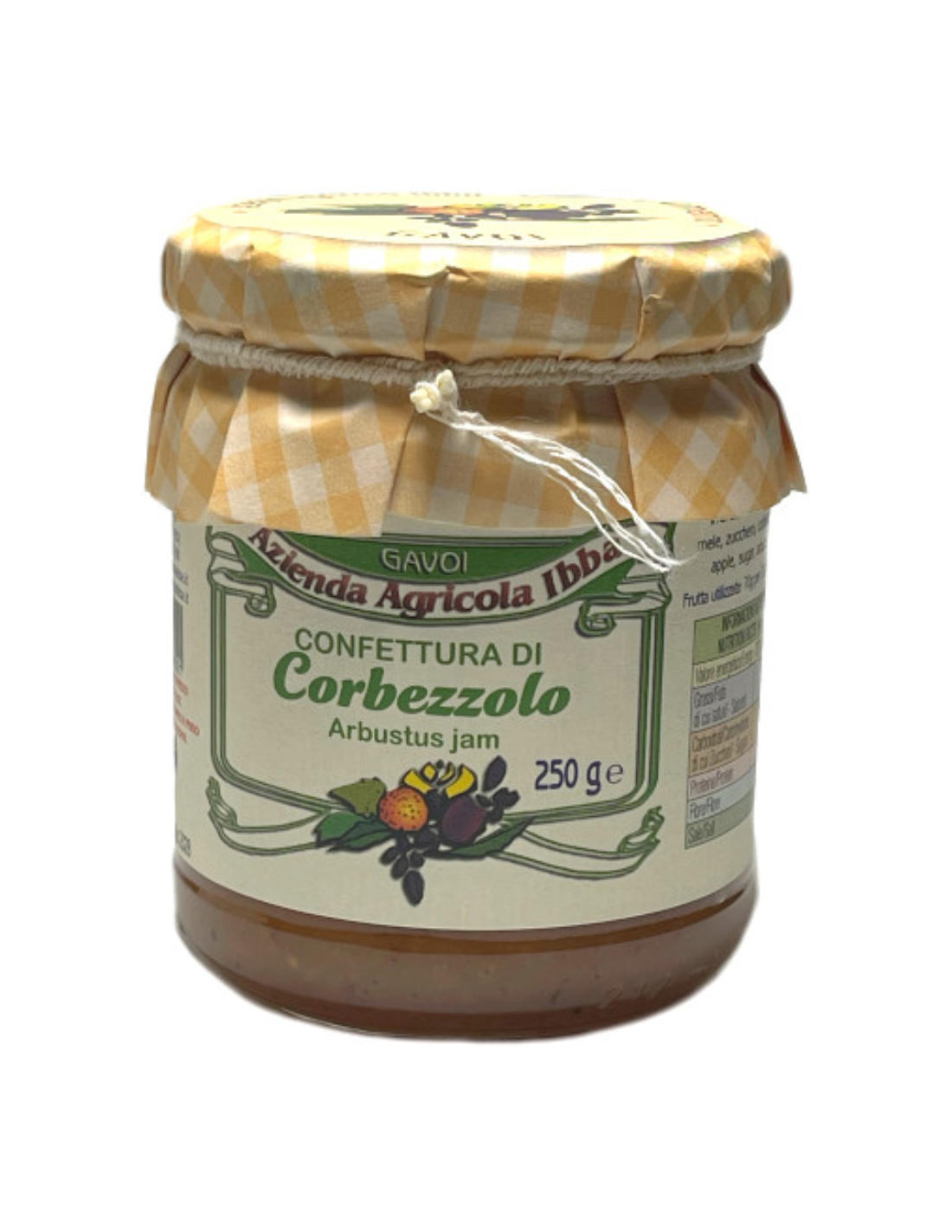 Strawberry tree fruit jam 250g